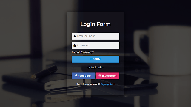 Amazing Transaprent Login Form using HTML CSS and Javascript Transparent Login Form HTML CSS and JavaScript